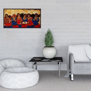 Joyful - Acrylic on canvas - 48 in x 30 in
