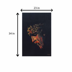 Passion of Christ - Acrylic on canvas - 34 in x 23 in
