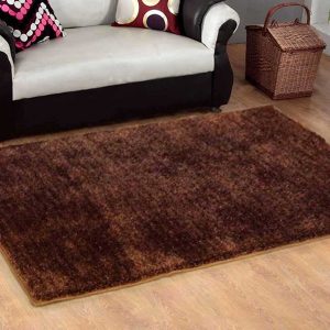 Micropoly Plain Carpets PS01 - Brown